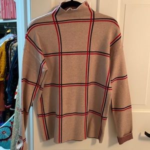 Tahari  funnel neck sweater